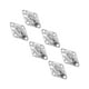 thumbnail image 4 of Ganchos de placa de ojo de diamante de acero inoxidable para uso en pared/marina, 6 piezas, 6 mm/0,24 pulgadas, ideales para la instalación de velas parasol, 4 of 8