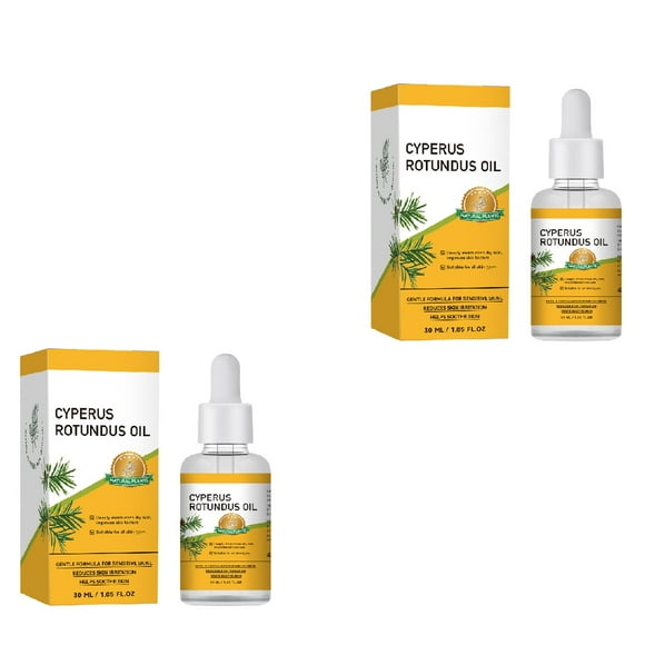 SJXHJH Cyperus Rotundus Oil,Cyprus Rotundus Oil for Hair Removal Reducing Body Hair Growth, Smooth Skin & Moisturizing for All Skin Types (2pc)