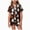 H157-Black, variant on TOWED22 Halloween Pajama Sets for Girl 2 Piece Ghost Pumpkin Print Shirts and Shorts Button Down Short Sleeve Sleepwear,4-5 Y