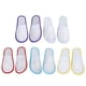 thumbnail image 2 of 20 pares de pantuflas desechables para invitados de hotel, zapatos de salón de interior de felpa, 2 of 5