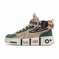 thumbnail image 3 of Kids High-top Sneakers Boys Girls Casual Shoes Unisex-Child Lightweight Breathable Athletic Running Walking School Shoes, 3 of 11
