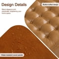 thumbnail image 5 of HASLE 24" Square Storage Ottoman Coffee Table, Linen Tufted Ottoman with Reversible Wooden Tray Lid, Ample Storage Footstool, Light Brown, 5 of 8