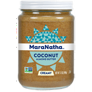 (2 pack) (2 Pack) MaraNatha Creamy Coconut Almond Butter, 12 oz