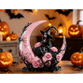 thumbnail image 4 of Halloween Acrylic Decorations - Pink & Black Witch Eyeball Tabletop Decor Centerpieces Spooky Gothic Art Ornament for Home Party Display,Unique Holiday Gift,Spider Eyeball,1 PC, 4 of 7