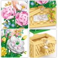 thumbnail image 3 of 1277 Uds. Kit de construcción de ramo de flores cesta de flores de rosas bonsái, juego de bloques de construcción regalos de mamá para el día de la madre para su mamá abuela mujer, 3 of 3