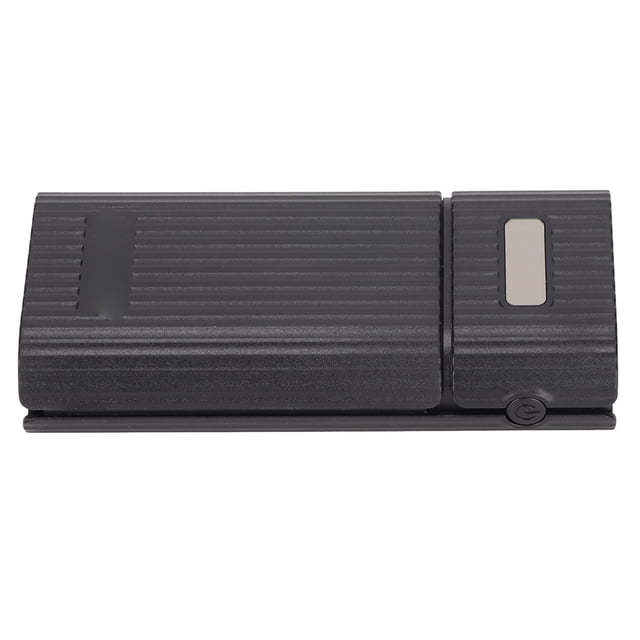 Battery Charging Box, Universal Reliable Fast Charging Portable DIY Power Bank 2 Input For Electronic Products Black,White
