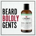 thumbnail image 4 of Cremo Mens Beard & Face Wash, Wild Mint Scent, 6 fl oz, All Skin Types, 4 of 8