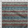 thumbnail image 4 of oneOone Cotton Cambric Blue Fabric Merry Christmas Sewing Craft Projects Fabric Prints By Yard 42 Inch Wide, 4 of 6