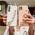 thumbnail image 2 of Funda De Teléfono Con Revestimiento De Pulsera De Oso para Samsung Galaxy 34 Para A34 A54 5G A21S A20S A10 A10S A12 A13 A14 A750 A23 A01 A02 A03 A04 Trasera Con Soporte, 2 of 4