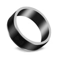 thumbnail image 1 of Smart pour Hommes et Femmes, NFC Android ltifction Smart Rings Bo Surveillance de la Température etooth Solar Health Traer iversal pour IOS, Android, IP68, 1 of 1