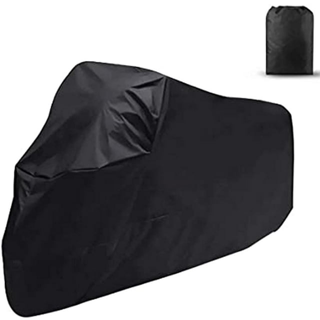 Cubierta para Motocicletas Jiula Negra Impermeable 210D XL a Prueba de UV, Lluvia, Polvo, Viento, Ni