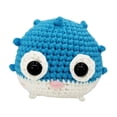 thumbnail image 4 of Abbracc Animal Crochet Doll Crochet for Beginners Handmade Crochet Craft Set Rabbit Blue, 4 of 9