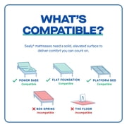 Sealy Essentials Cool-Touch 11” Hybrid Medium-Feel Full Mattress-in-a-Box, Adult