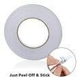 2 Rolls 10mm Silver Foil Tape Mirror Tape PVC Plastic SelfAdhesive
