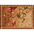 thumbnail image 1 of Ahgly Company Machine Washable Indoor Rectangle Transitional Orange Area Rugs, 4' x 6', 1 of 7