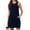 Navy, variant on Womens Sleeveless Mini Tank Dress Casual Workout Sport Tennis Athletic With 2 Pockets Dress Dresses for Women Tunic Summer Party Dress Dresses for Women Casual Summer V Neck Dress with Shorts And