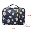 thumbnail image 1 of Bolsa Estampado de flores Oxford tela Biblia cubierta artículos de tocador maquillaje impermeables Sywqhk Para Estrenar, 1 of 8