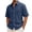 Navy, variant on Zshosam Mens Work Shirt Mens Hawaiian Shirt Short Sleeve Button Down Tropical Shirts Casual Floral Summer Beach Shirt Size M,(Green M)