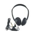 thumbnail image 4 of Personal Multimedia Stereo Headphones with Volume Control Black, 4 of 5
