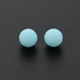 thumbnail image 2 of 500gs Opaque Acrylic Beads Frosted No Hole Round Light Sky Blue 6mm about 3900pcs/500g, 2 of 6