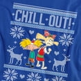 thumbnail image 2 of Hey Arnold Chill Out Christmas With Arnold And Helga Unisex Adult T Shirt, 2 of 5