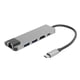 thumbnail image 2 of Adaptador Hub, estación de acoplamiento Plug and Play 5 en 1 portátil para Huawei/para IOS/para Samsung/para Xiaomi,Estación de acoplamiento Estación de acoplamiento de aleación de aluminio Estación d Higoodz Accesorios electrónicos, 2 of 7