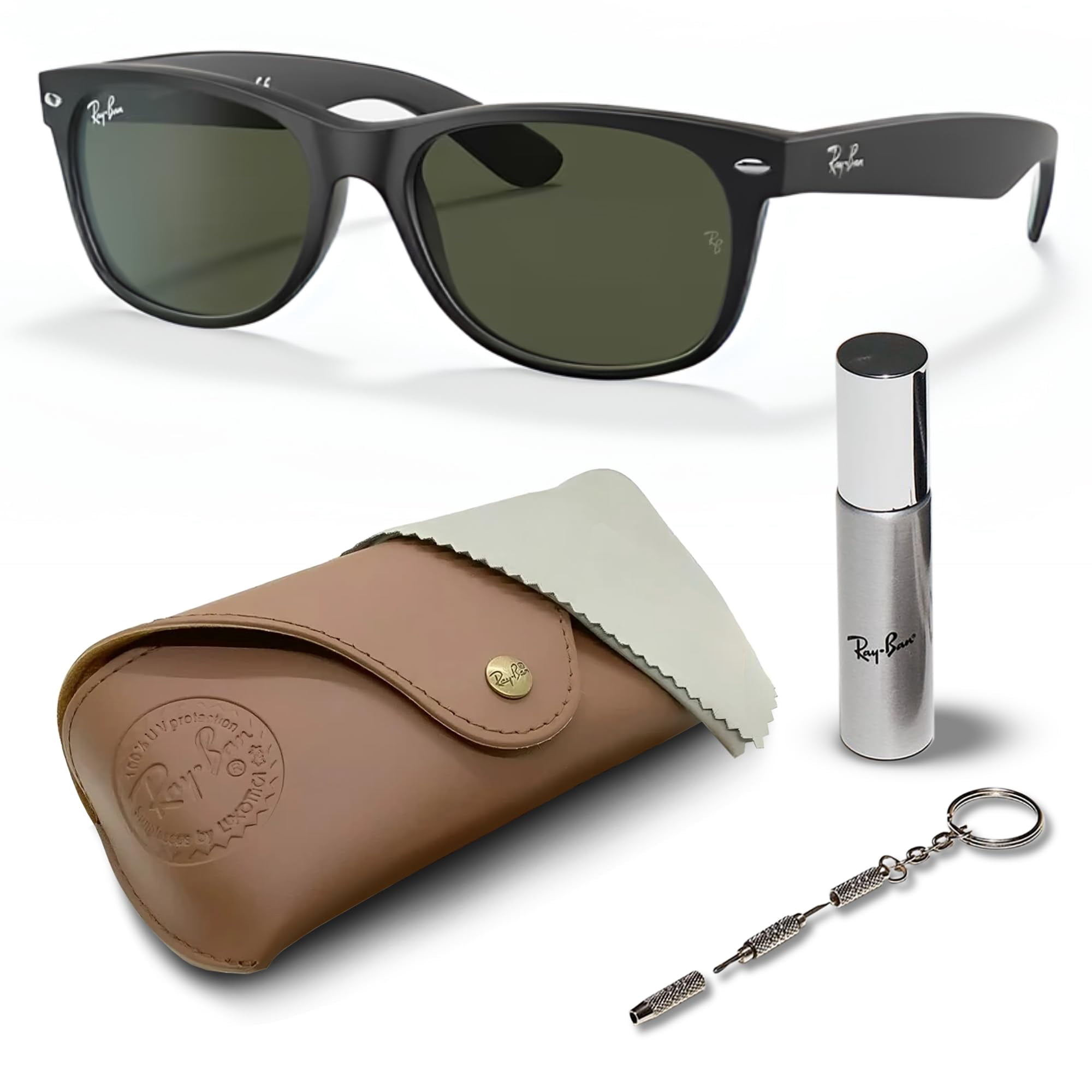 Ray Ban Original Wayfarer Bio Acetate Green Unisex Sunglasses