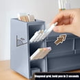 thumbnail image 4 of Ohmyroo Oblique Insertion Desktop Organizer Large Capacity Stationery Storage Box For Professionals and Office, 4 of 6