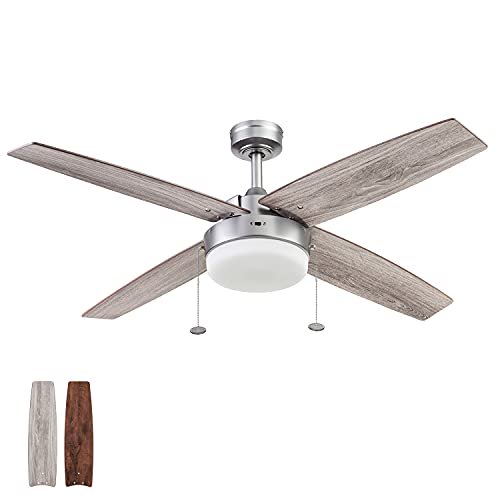 Prominence Home 51652-01 Memphis Ceiling Fan, 52, Pewter