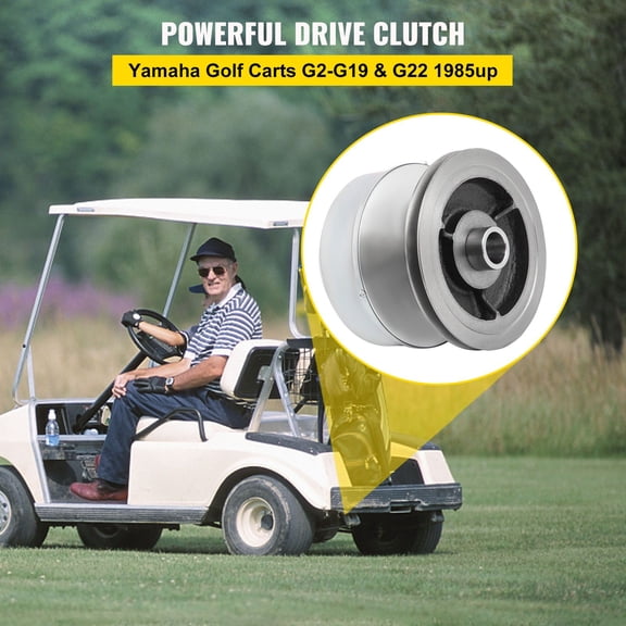 G2-G22 Drive Clutch Compatible With Yamaha Golf Cart 1985  G2 G8 G9 G14 G16 G22 4 Cycle Carts Gas Golf Cart 1985 Up
