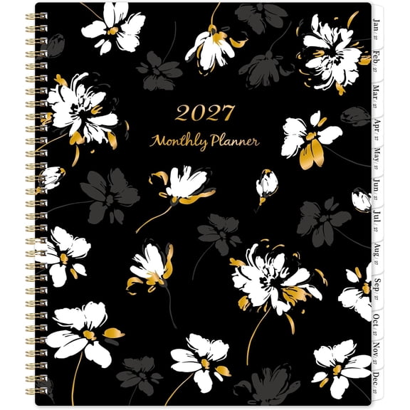 2027 Monthly Planner - 2027 Planner, Jan. 2027 - Dec. 2027, 9" x 11"