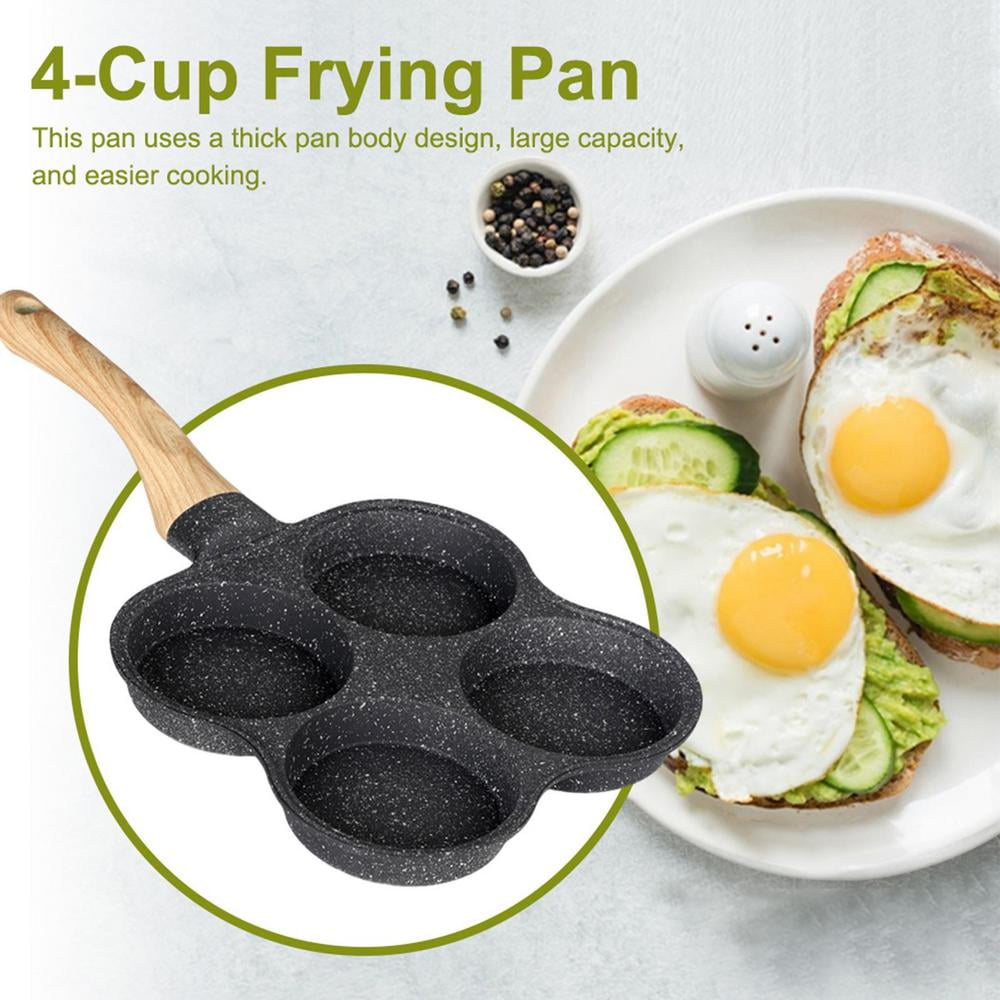 Egg Frying Pan, 4-cup Nonstick Egg Frying Pan