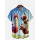 thumbnail image 5 of Camiseta divertida con estampado 3D de animales de dibujos animados para hombre, camisetas de manga corta de secado rápido, ropa informal para hombre, camisa de moda urbana de verano, 5 of 5
