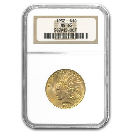 Platinum Ngc Coin Set - 1932 $10 Indian Gold Eagle MS-65 NGC