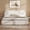 White, variant on Euroco Upholstery King Size Platform Bed, White