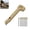 Khaki, variant on Camping Hammer With 8 Pegs, Tent Stake Driver,Heavy Duty Tent Mallet For Outdoor Hiking Camping Backpacking