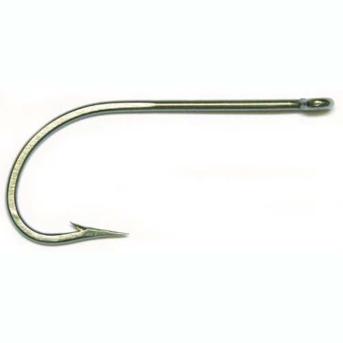 50 Mustad 34007SS-30 Size 3/0 Saltwater Stainless Steel O'Shaughnessy Hooks 
