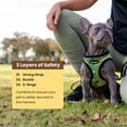 thumbnail image 3 of Bark Appeal MBMEW-S Mesh EZ Wrap Harness, Black - Small, 3 of 7