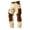 Beige@GC@, variant on Men's Baggy Corduroy Pants Wide Leg Cargo Pants for Men Trendy Buttons Patchwork Color Soft Casual Joggers With Pocket
