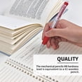 thumbnail image 4 of BAZIC Crown 0.7 mm Mechanical Pencil, Soft Grip Latex Free Eraser (3/Pack), 1-Pack, 4 of 7