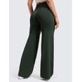 thumbnail image 2 of CRZ YOGA Softretch No Front Seam Wide Leg Pants 28'' for Women High Waist Yoga Buttery Soft Comfy, 2 of 4
