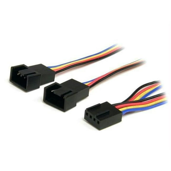 Startech 12In 4 Pin Fan Power Splitter Cable - F-M