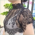 thumbnail image 4 of Blouse False Collar Women Lady Scarf Shawl Decoration Lapel Top Embroidered Clothes Accessories Shirt Fake Collar Blouse Detachable Collar False Collar Decorative Blouse Shawl WHITE XL, 4 of 8