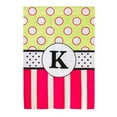 thumbnail image 6 of New Baskerville Peppy Monogram House Flag (Black Topstitch) - M, 6 of 7