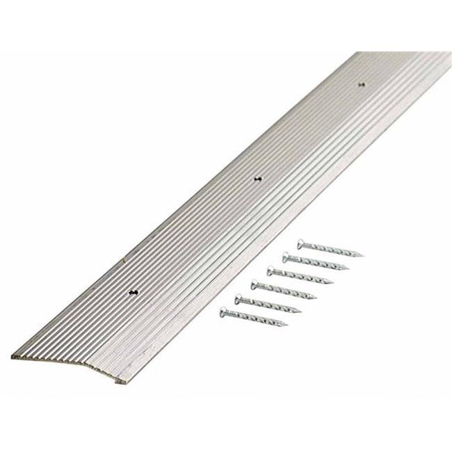 M-d Products 2in. X 96in. Mill Fluted Extra Wide Carpet Trim 48188 - Pack of 12