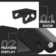 thumbnail image 3 of FRCOLOR Fan Mount Rack 4PCS Cooling Fan Fixing Buckle 12-14cm Air Cooling Bracket for Computer DIY,1.18"X0.98"X0.39", 3 of 5
