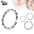 thumbnail image 1 of Nose Lip Ear Cartilage Daith Rook Lobe Septum Rings - Annealed - Sold Each, 1 of 4