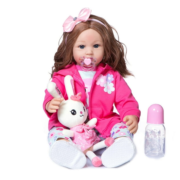Adora Poupée en vinyle doux lavable pour bébé fille 27,9 cm Peau claire et  yeux bleus pour enfants à partir de 1 an : : Jeux et Jouets