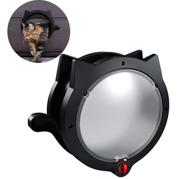 Cat Flip Cat Flip Puerta para gatos Agujero para gatos Puerta para perros Puerta para mascotas Puerta para gatos Agujero para gatos Puerta para perros Agujero negro ACTIVE Biensenido a ACTIVE