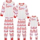 thumbnail image 1 of Pijama navideño de manga larga con pantalones Inspire Chic para toda la familia [Mujeres] XS Rojo, 1 of 6